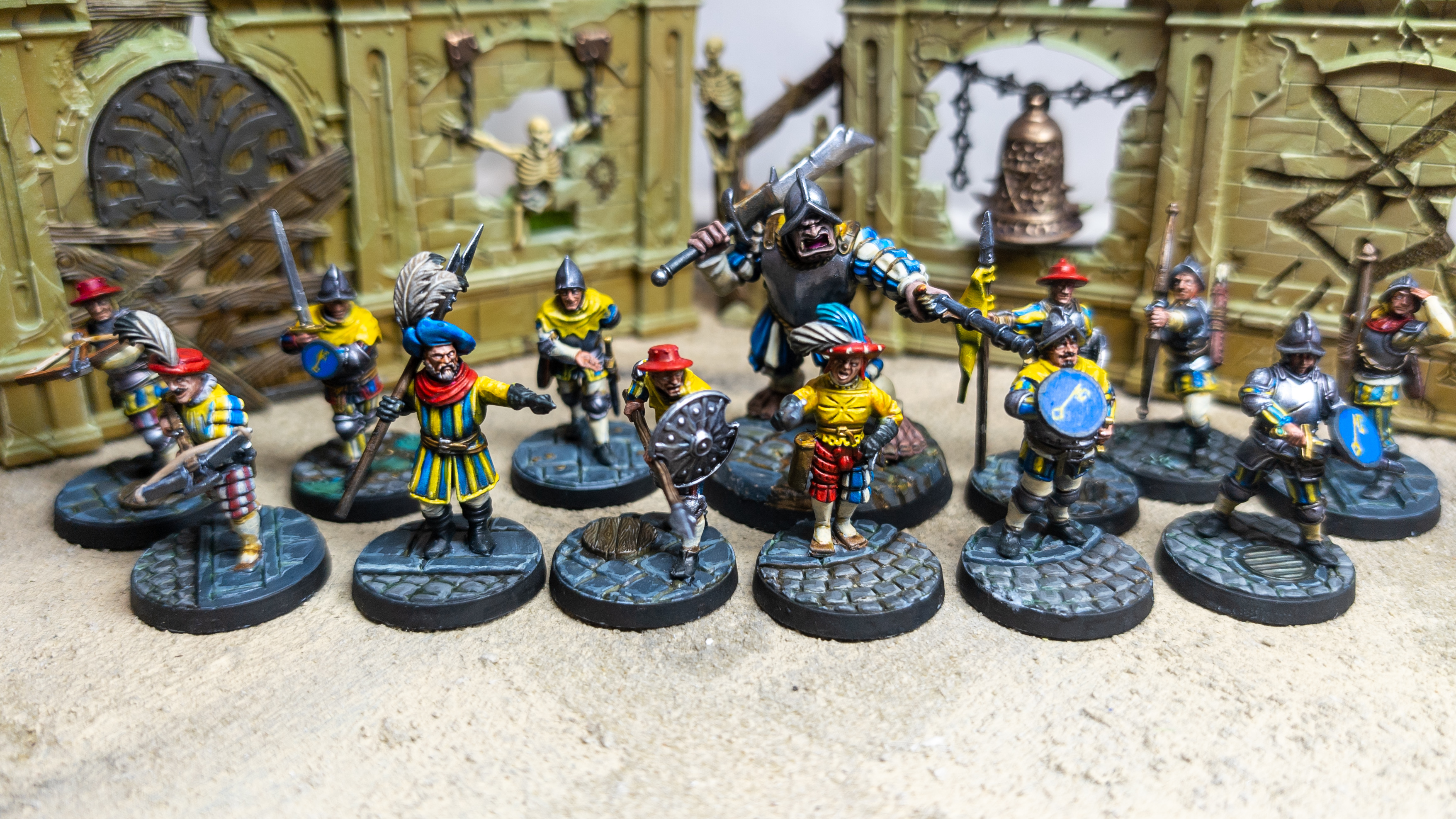 Group shot of the Marienberg Mercenary Warband