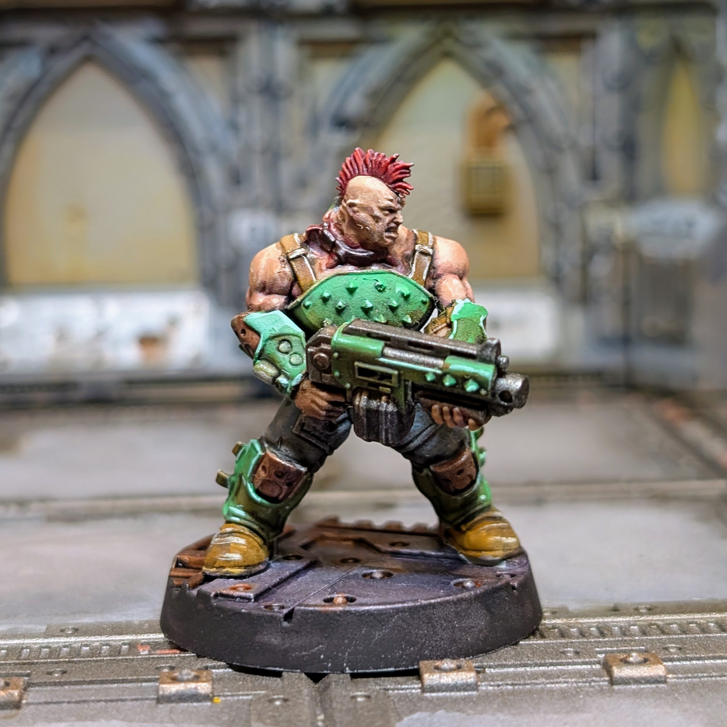 Imperial Navy Breachers kill team in combat formation